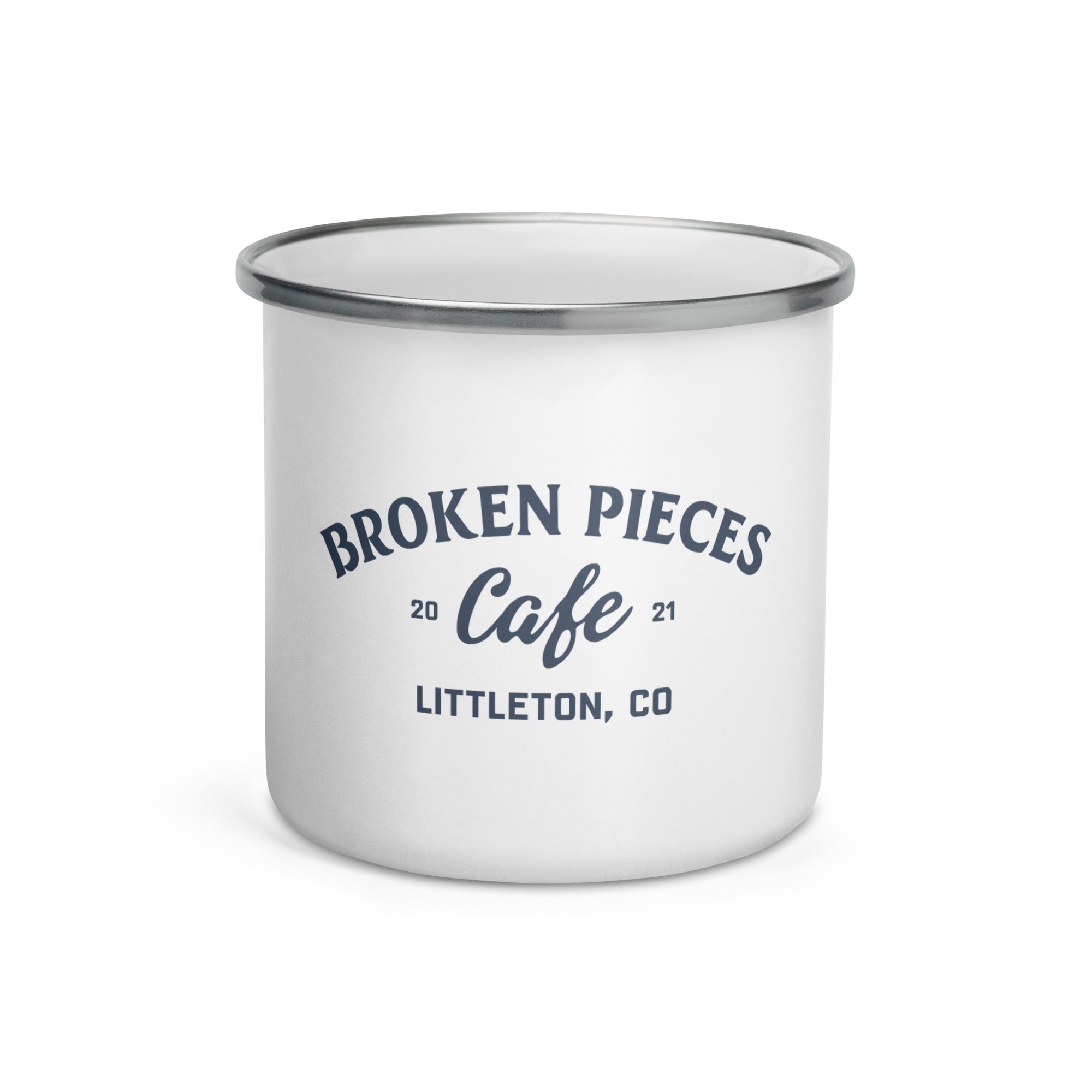 Broken Pieces | Enamel Mug