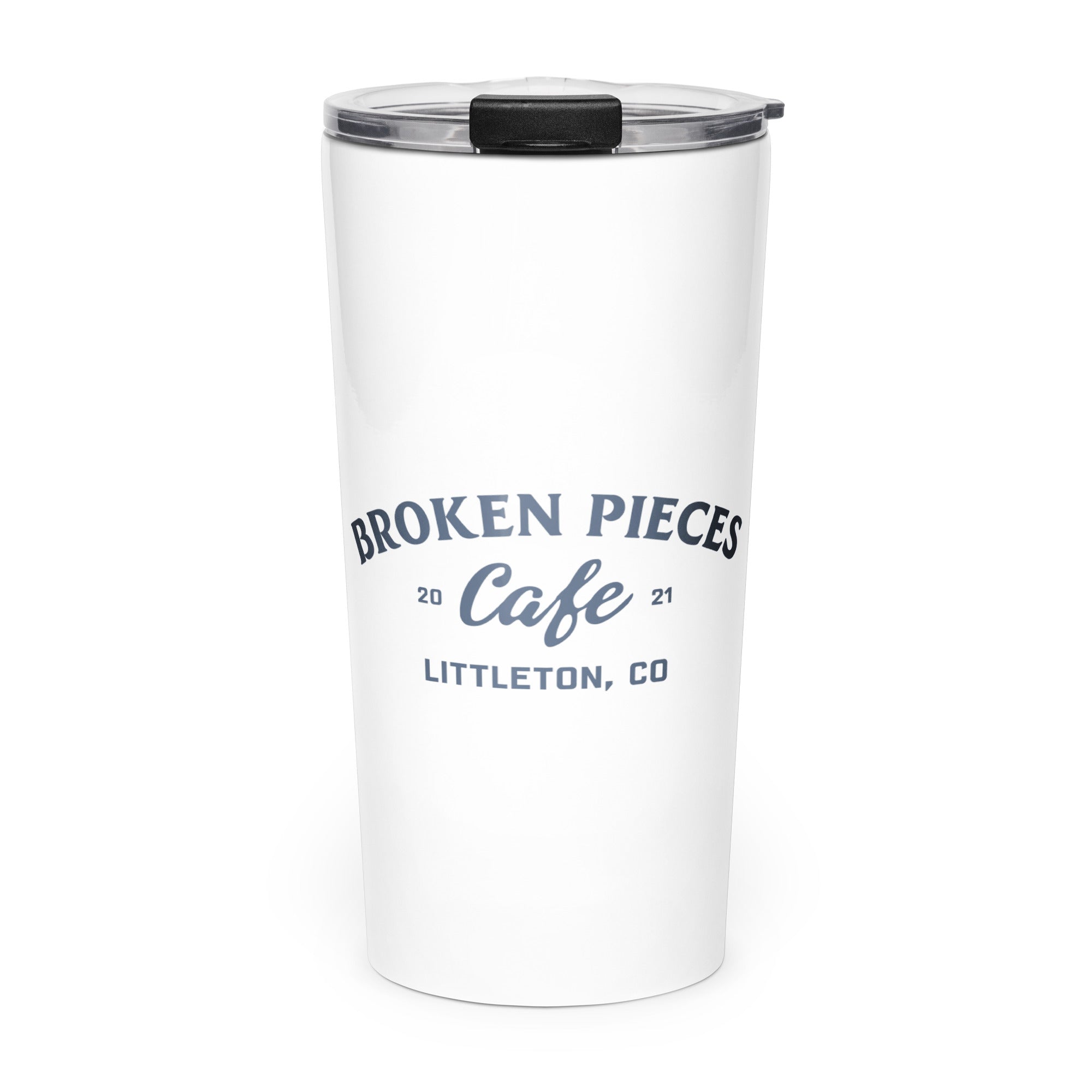 Broken Pieces | Tapered stainless steel tumbler